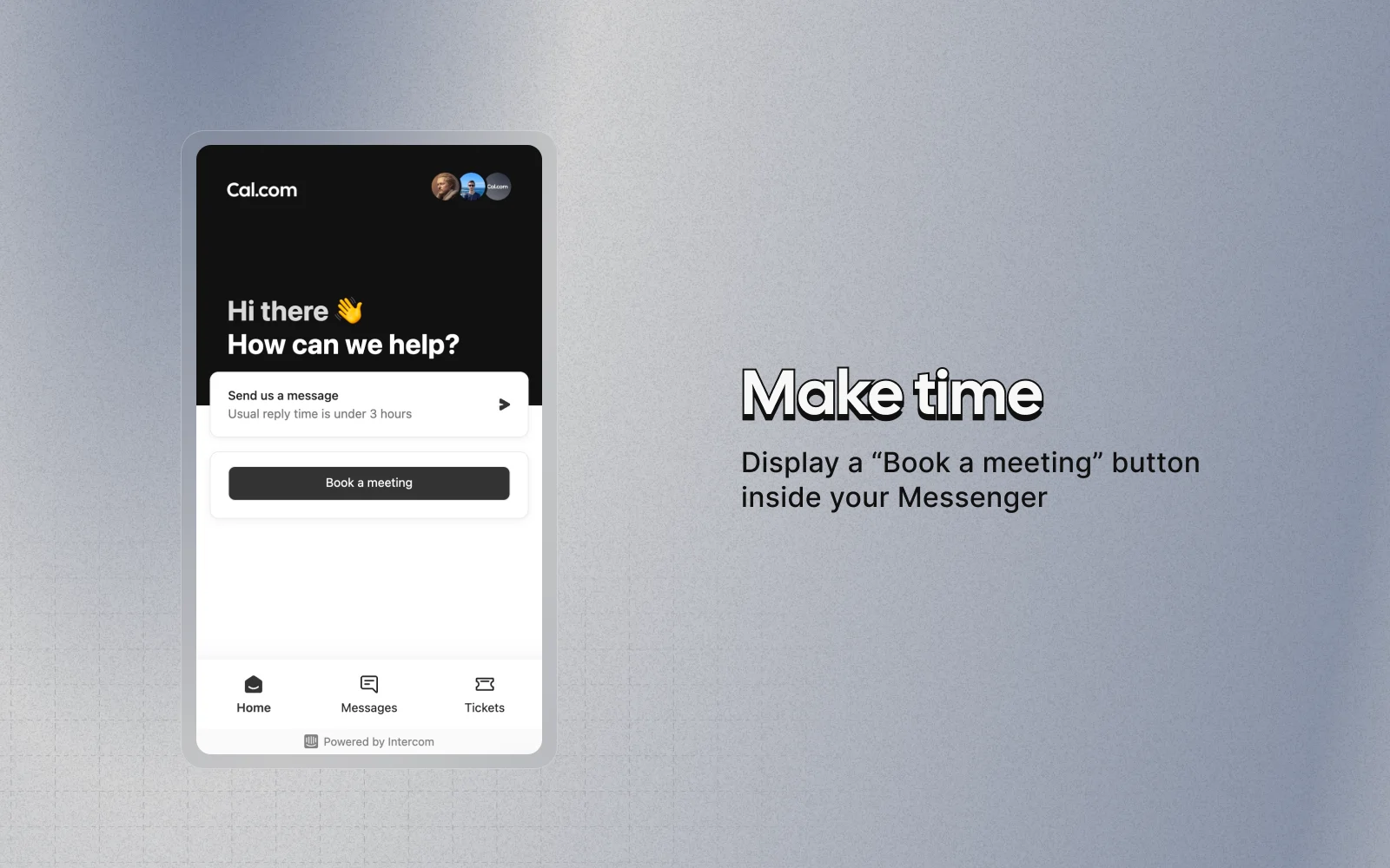 Intercom | Cal.com
